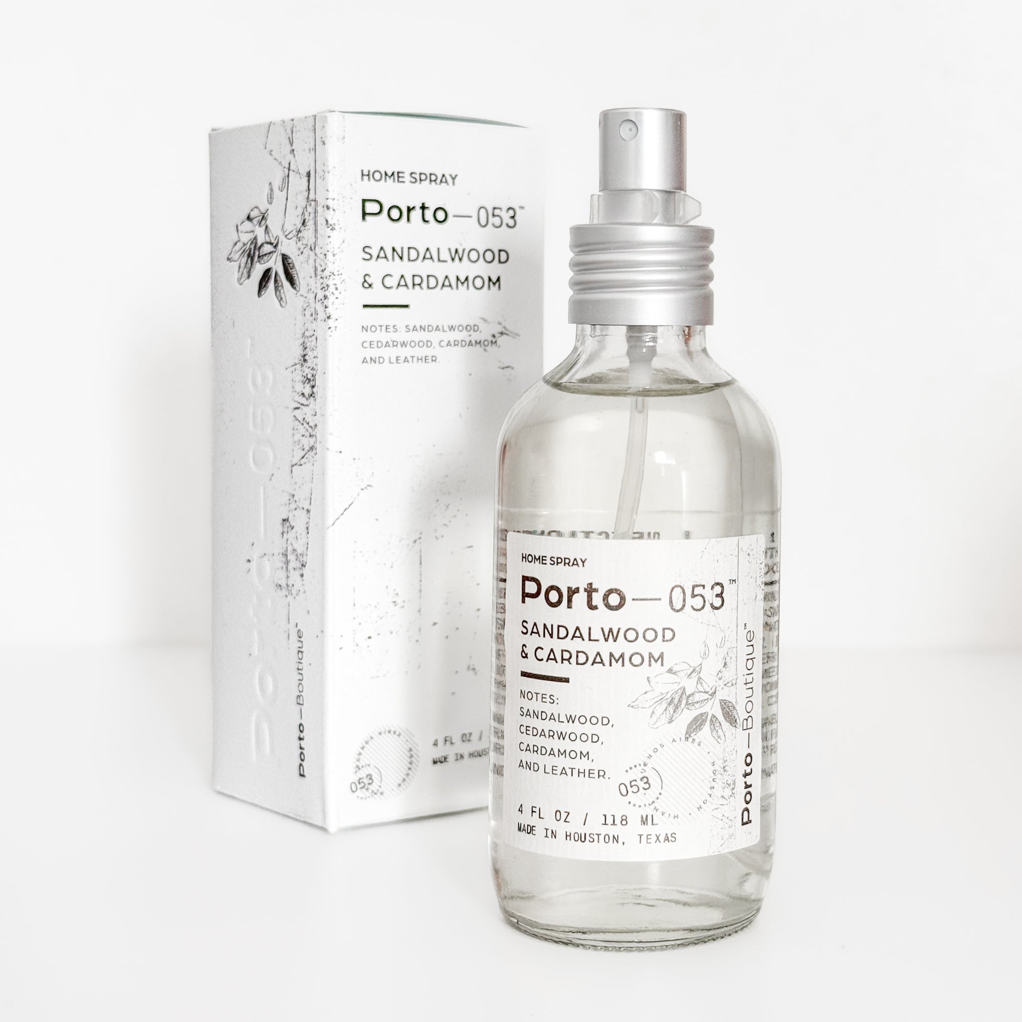 Porto-053 Room Spray — Premium Home Fragrance, Linen & Fabric Freshener | 4 oz