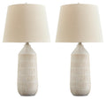 Willport - Ceramic Table Lamp (Set of 2) - Off White