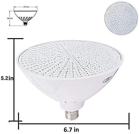 Life-Bulb Color LED Pool Replacement Bulb (E26 Base) | Replaces Pentair Amerlite & Hayward AstroLite (120V) | Lifetime Replacement Program
