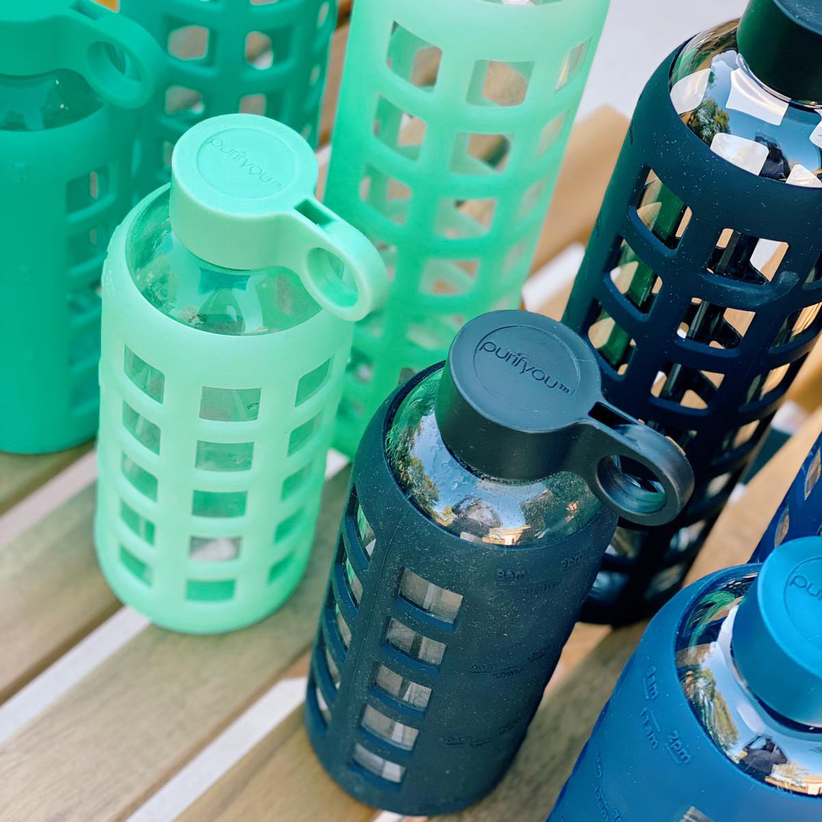 *purifyou Glass Water Bottles*