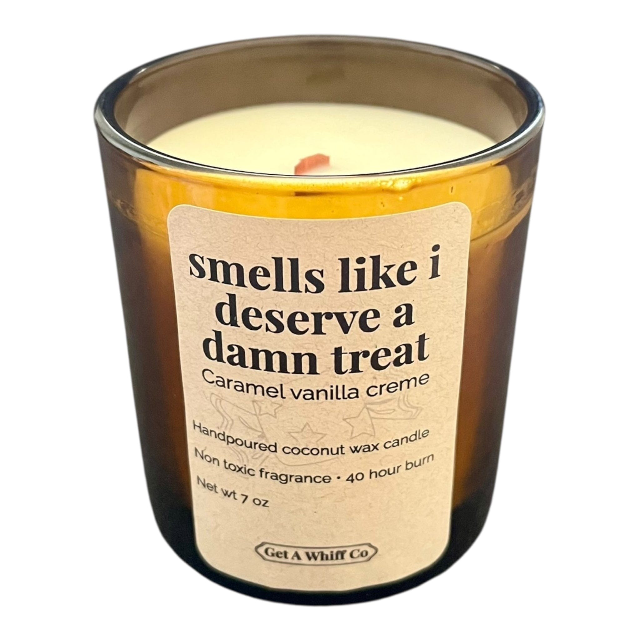 Minimalist Amber Candles — Choose Your Scent