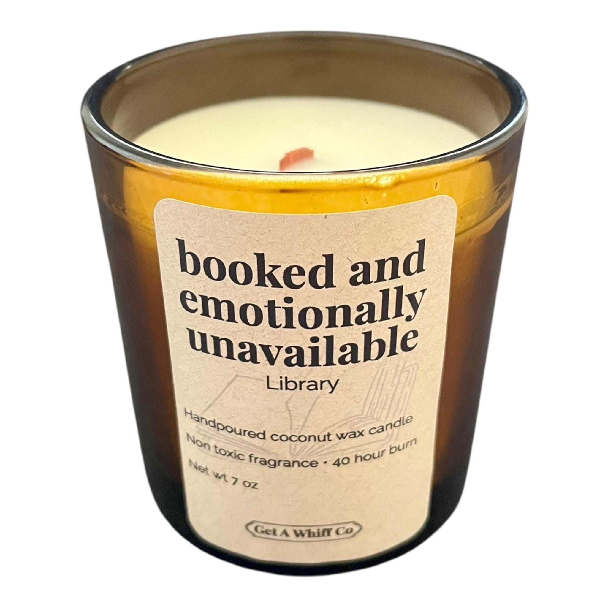 Minimalist Amber Candles — Choose Your Scent