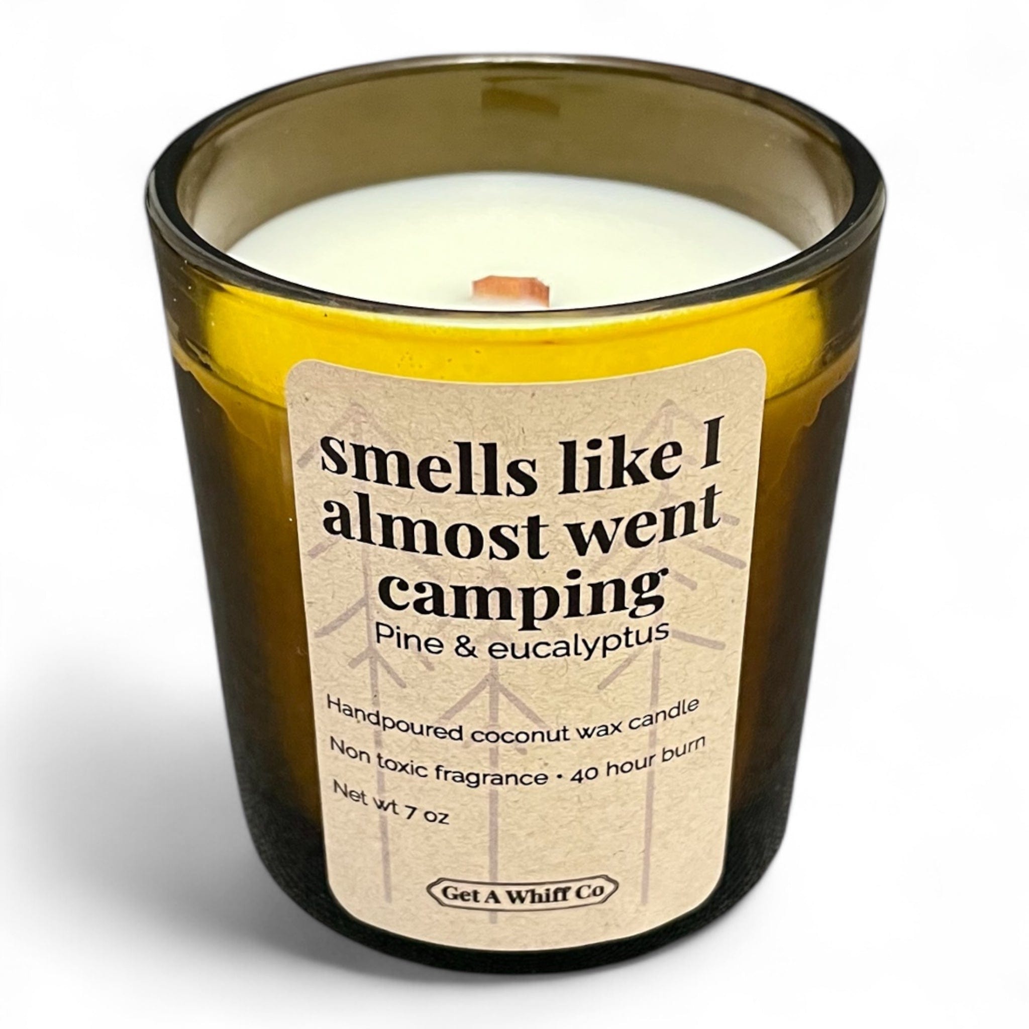 Minimalist Amber Candles — Choose Your Scent