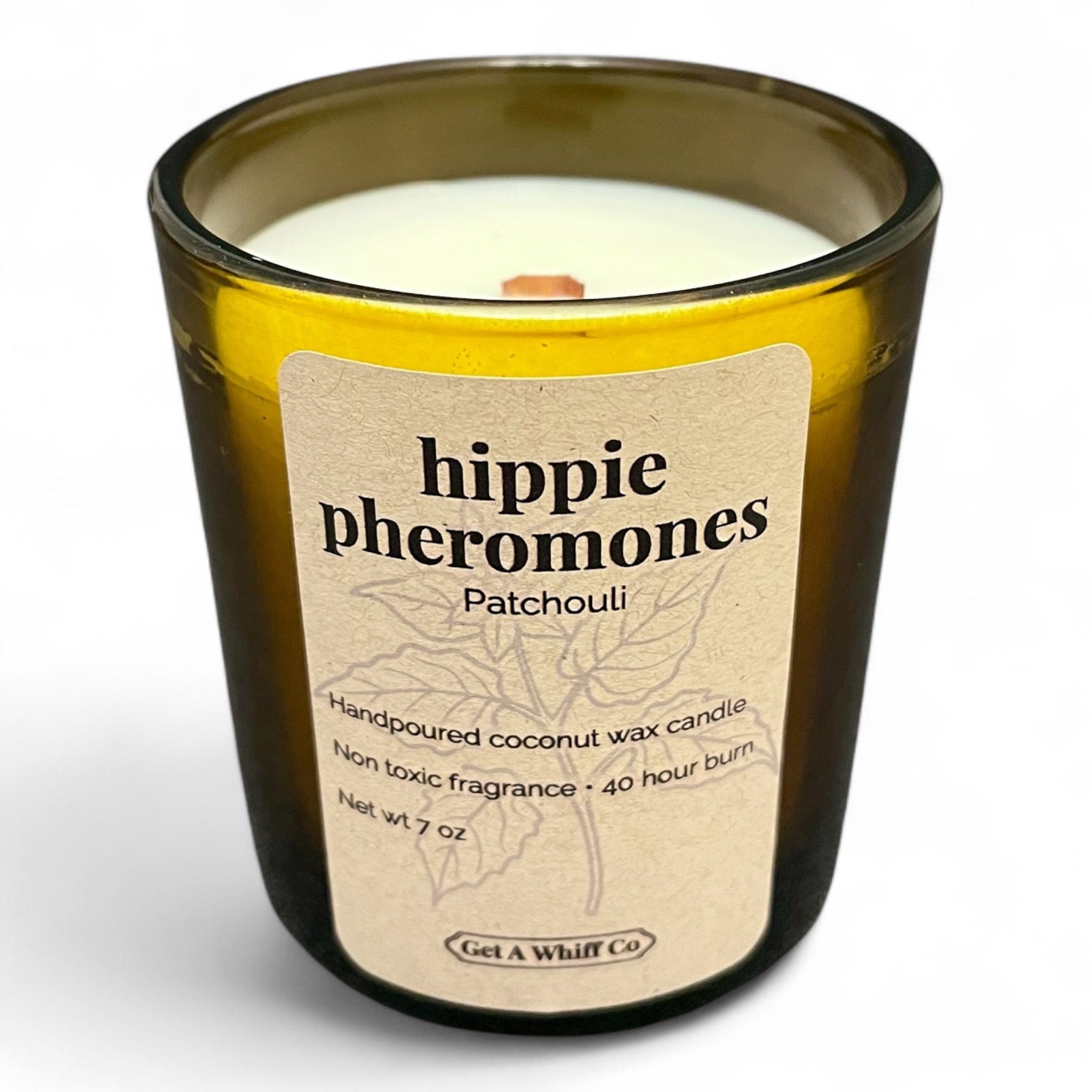 Minimalist Amber Candles — Choose Your Scent