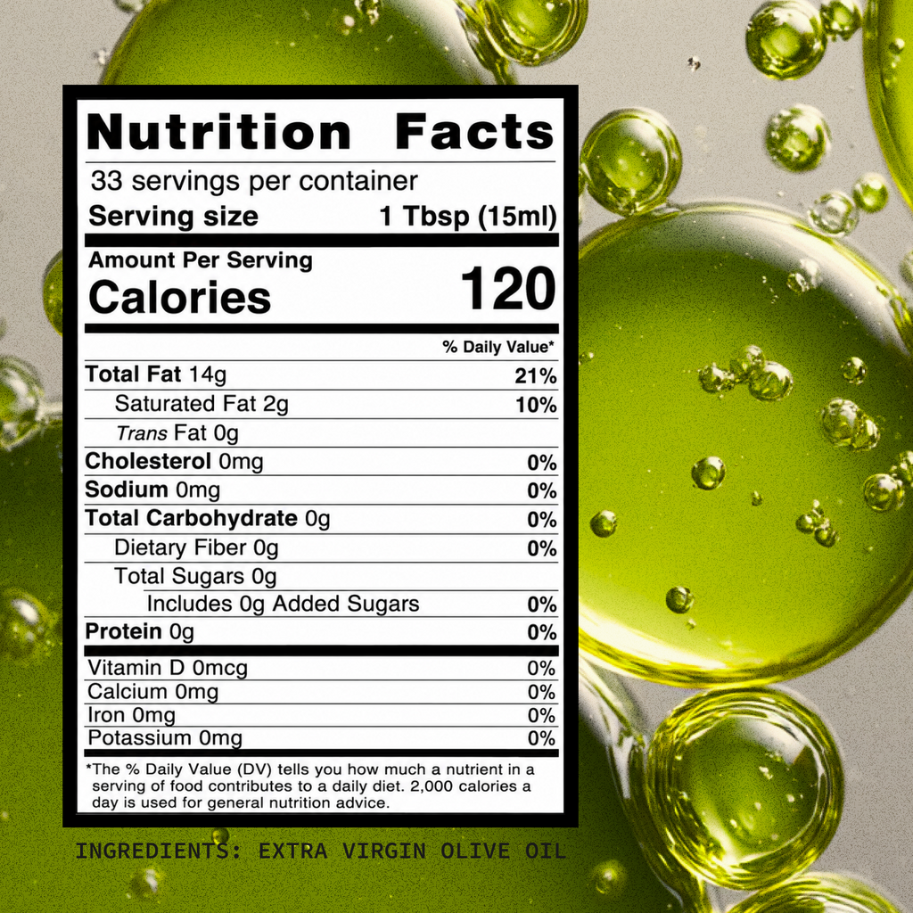 Ultra High Phenolic Extra Virgin Olive Oil — 1,000+ mg/kg Polyphenols