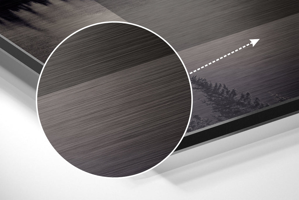 Confine Yourself Brushed Aluminium Dibond Wall Art