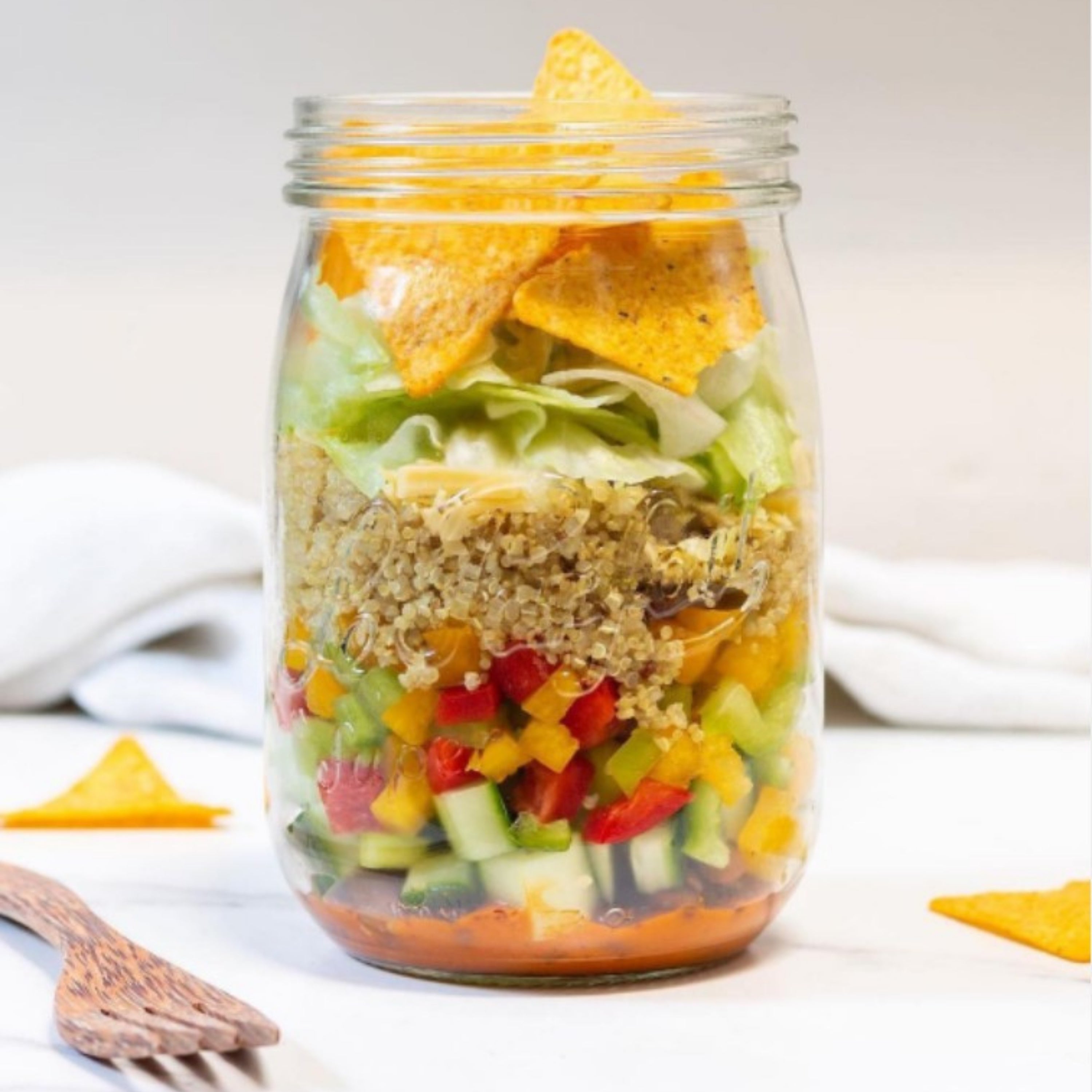 Le Parfait Screw Top Jars, French Glass Storage Jars with Colorful Airtight Screw Lids