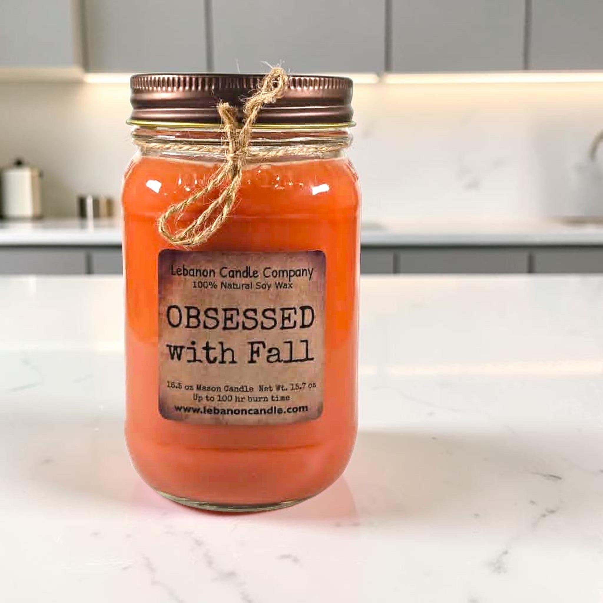 OBSESSED with Fall Candle