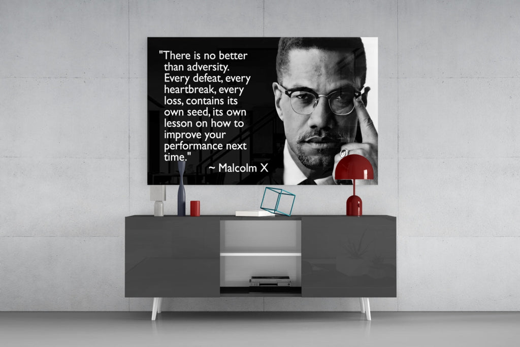 Words of Justice Glass Wall Art