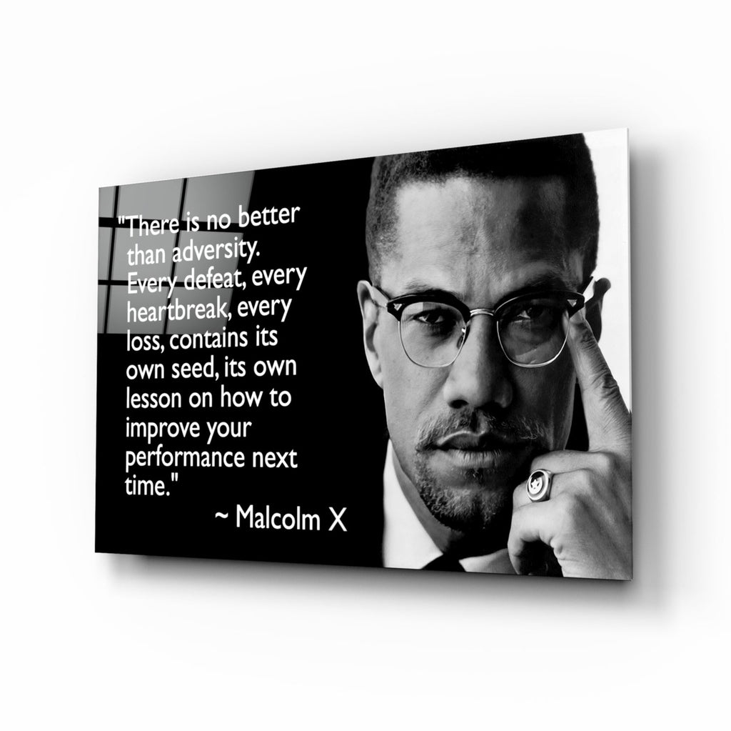Words of Justice Glass Wall Art