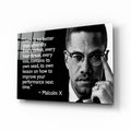 Words of Justice Glass Wall Art